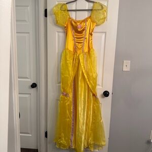 Belle-Inspired Yellow Princess Gown | XL | Costume / Themed Dress